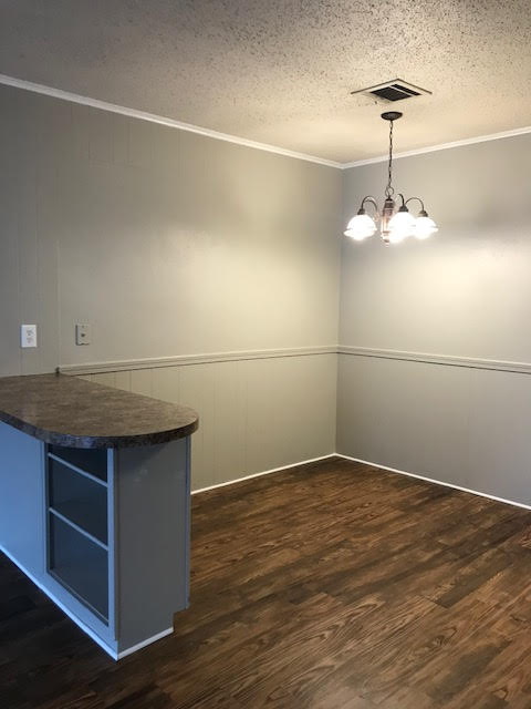 Apartment dining area